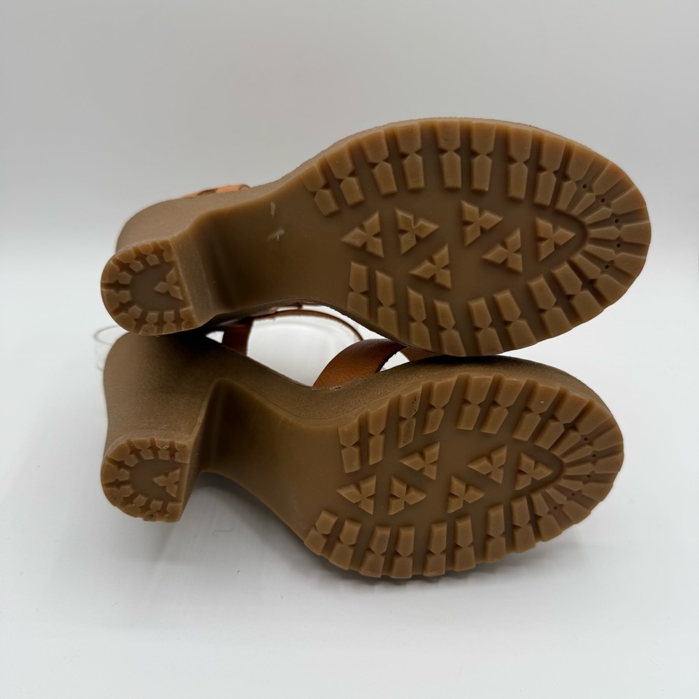 Chinese Laundry Elegant Tan Strappy Heels Size 6 - Picture 10 of 10